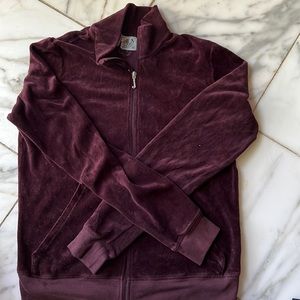 Juicy Couture velour zip up